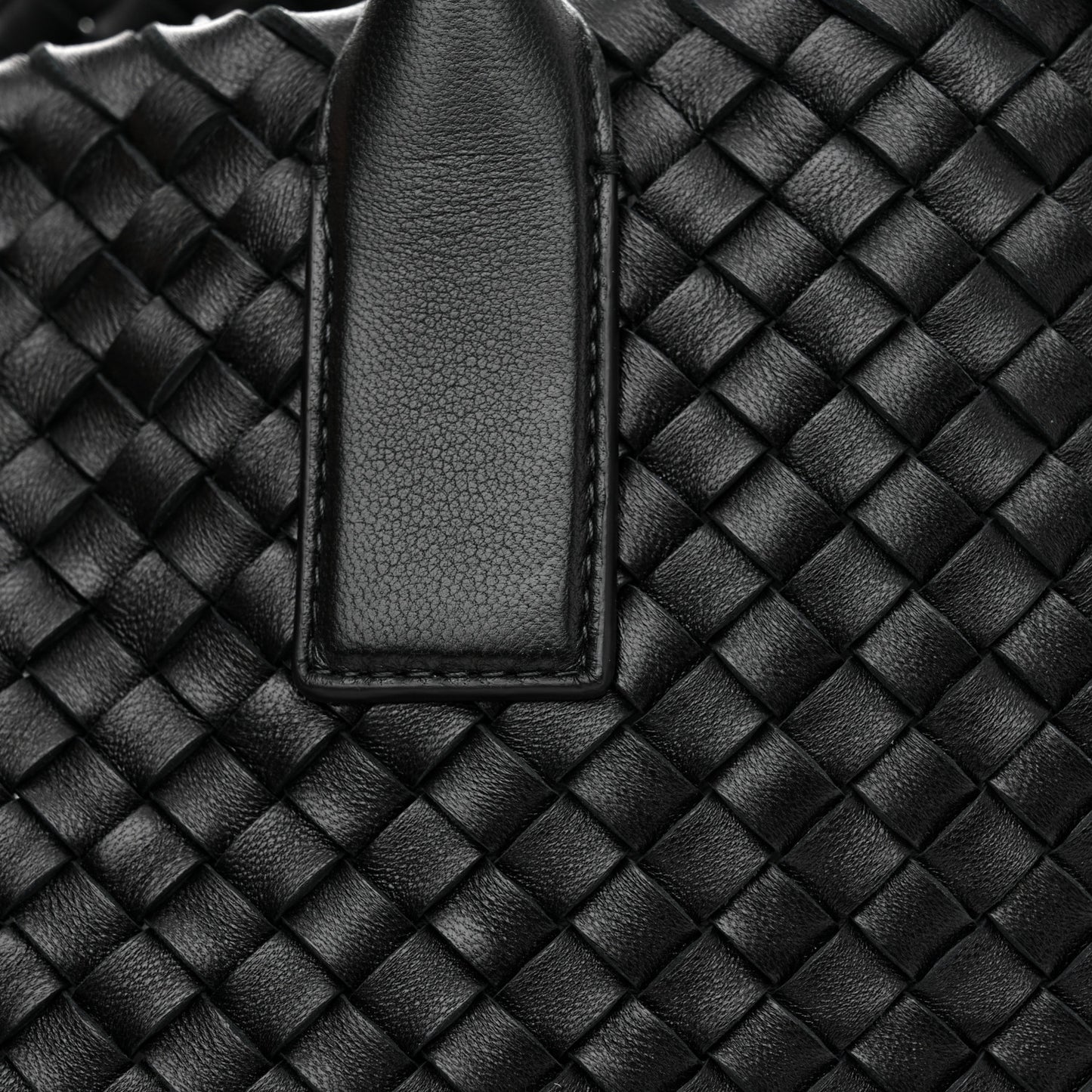 Nappa Intrecciato Small Cabat Black