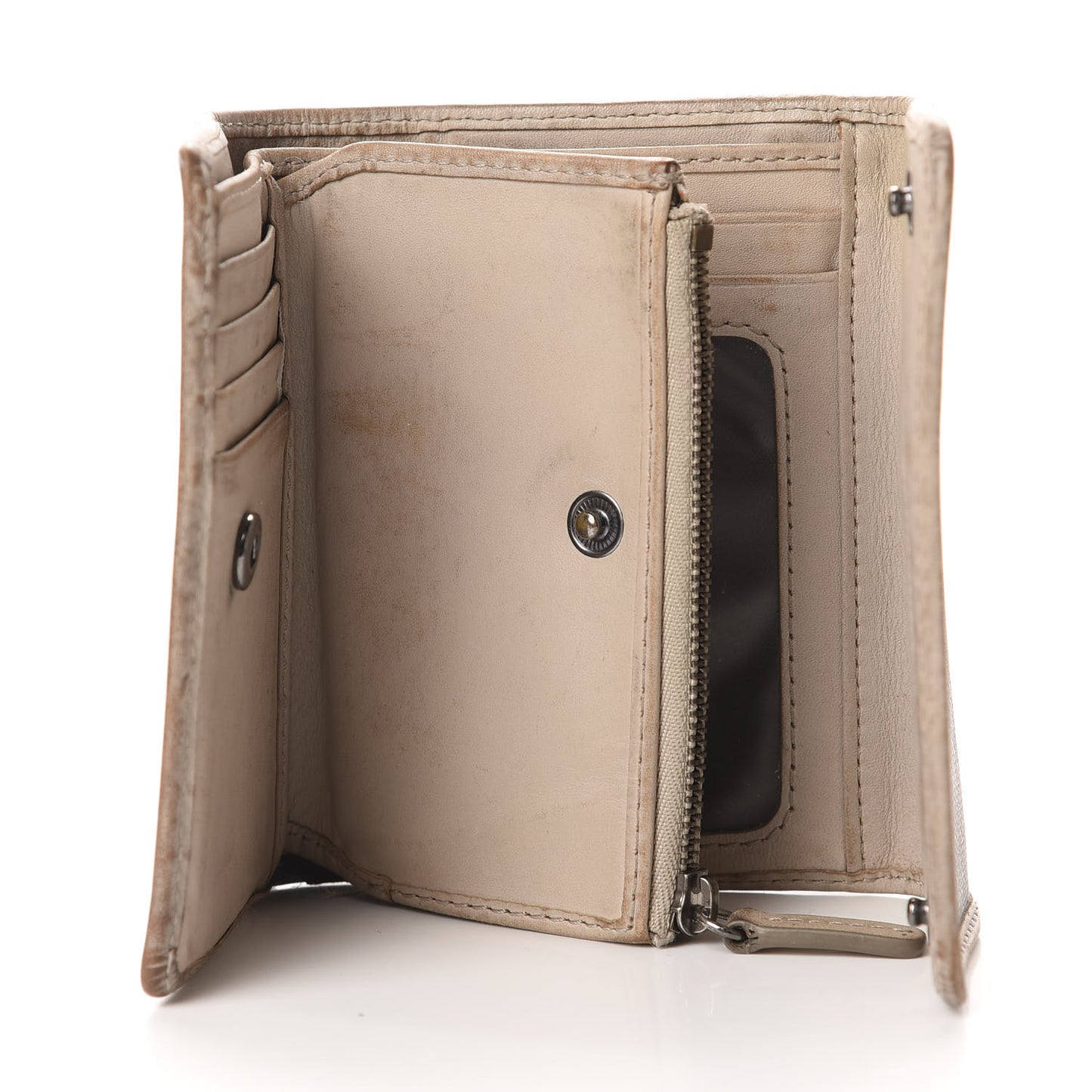 Smoked Check Medium Bellfield ID Wallet Trench