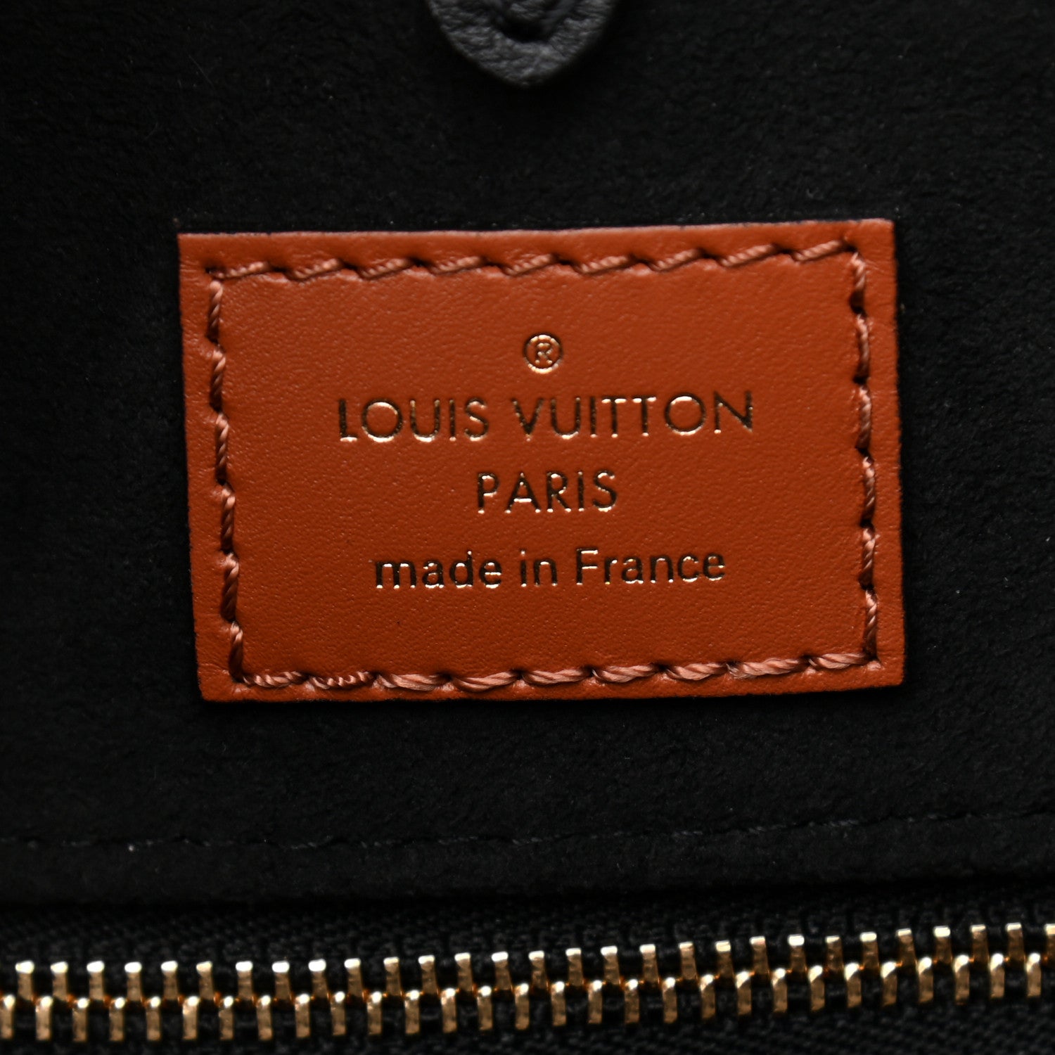 Louis Vuitton Empreinte Monogram Giant Wild At Heart Onthego MM Black 6 of 9