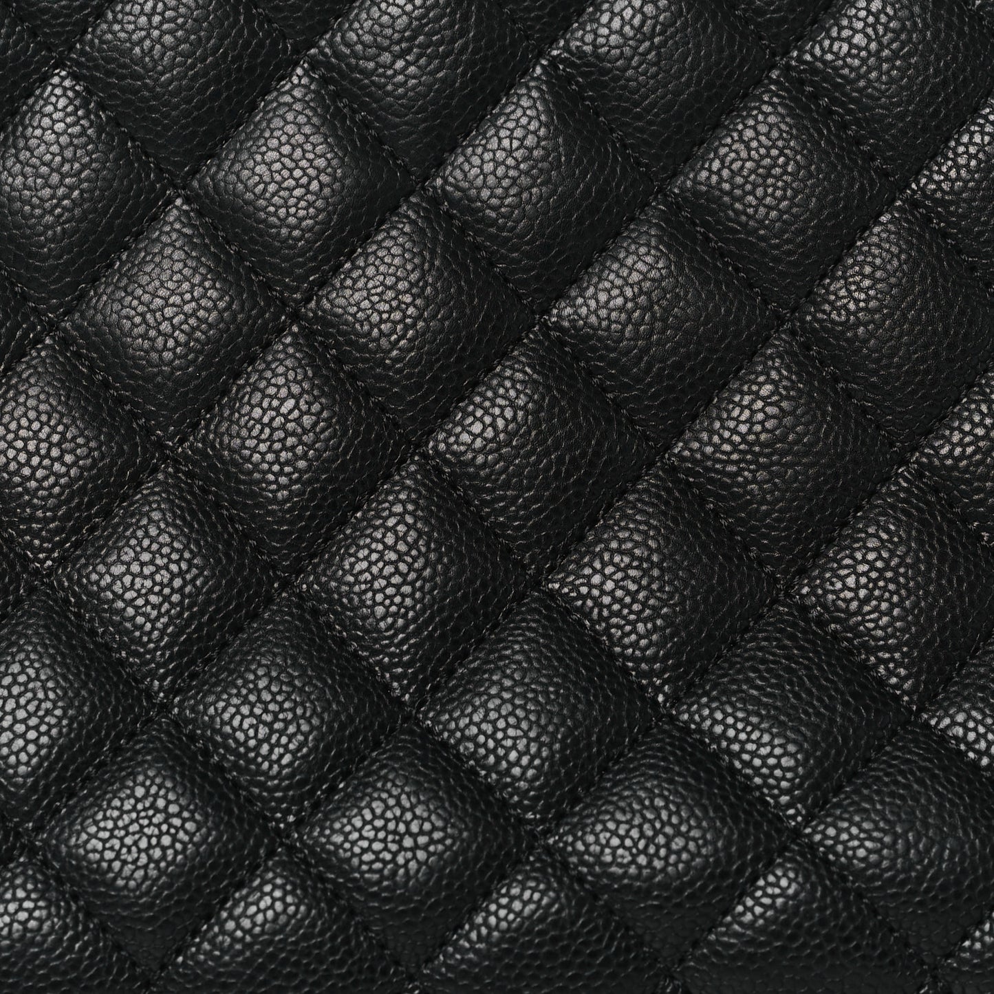 Caviar Quilted Medium Just Mademoiselle Black