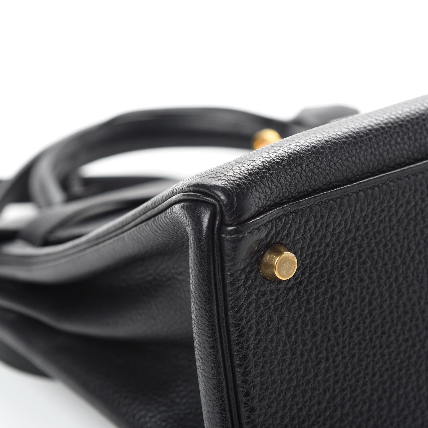 Hermes Togo Kelly Retourne 32 Black 10 of 15