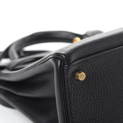Hermes Togo Kelly Retourne 32 Black 10 of 15