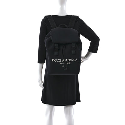 Dolce & Gabbana Nylon Logo Backpack Black 2 of 18