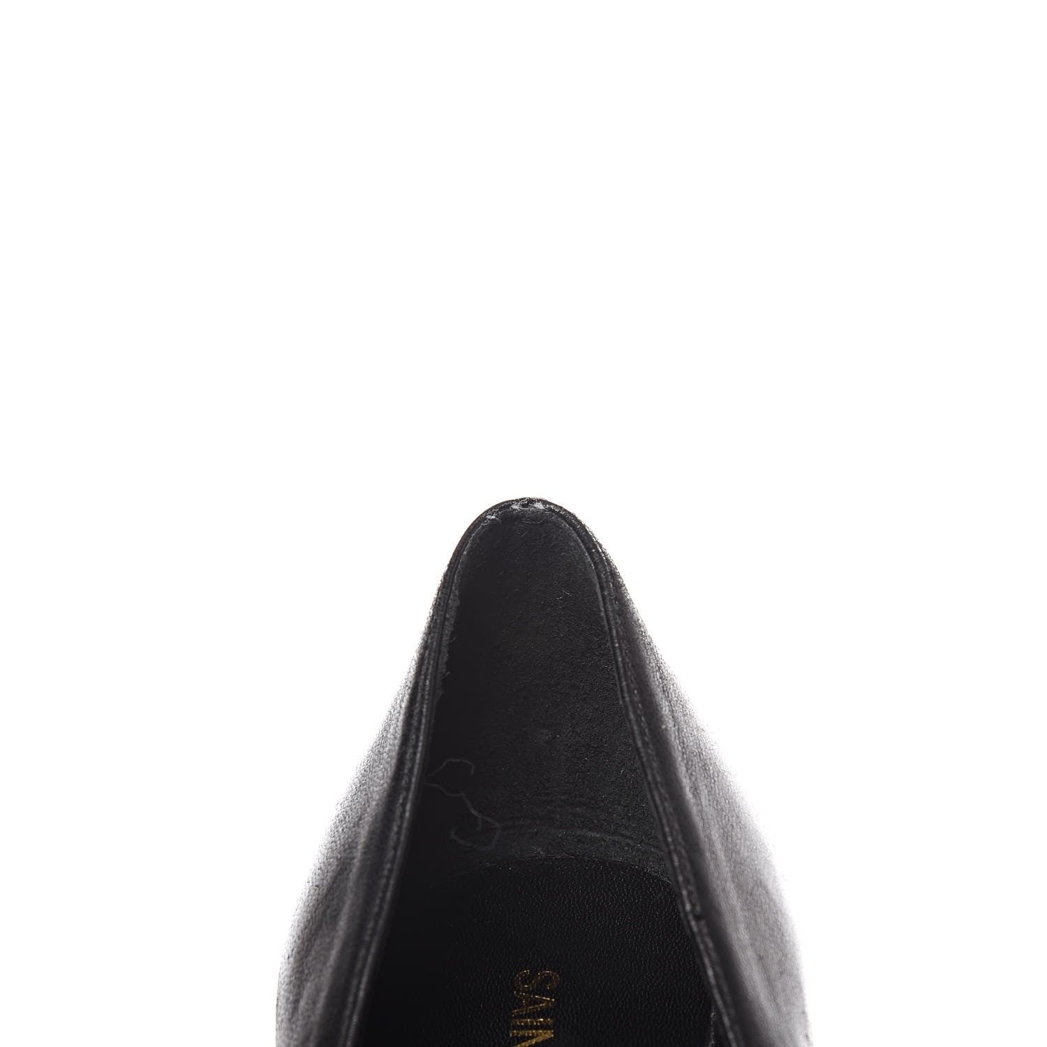 Saint Laurent Leather Classic Paris 80 Cap Toe Escarpin Pumps 34.5 Black 19 of 22