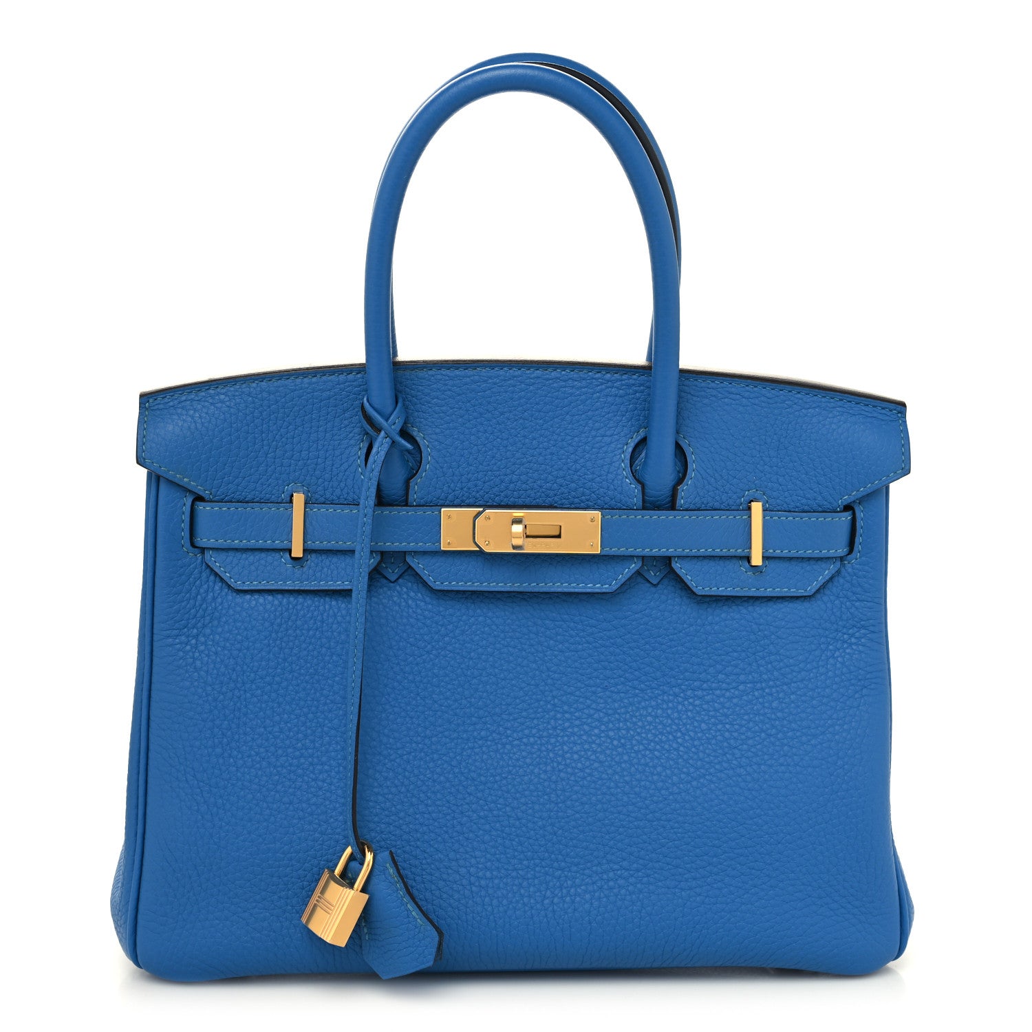 Hermes Taurillon Clemence Birkin 30 Mykonos 1 of 13