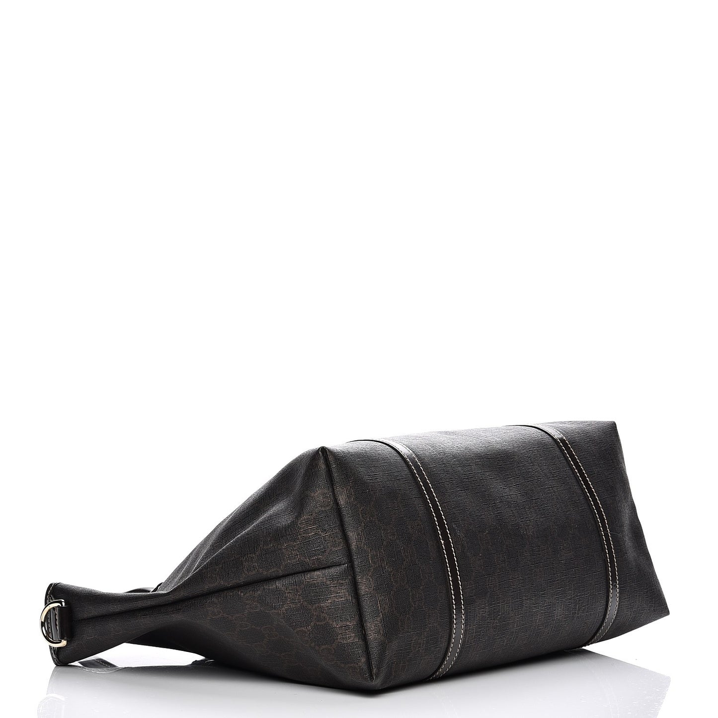 GG Plus Monogram Large Joy Tote Dark Brown