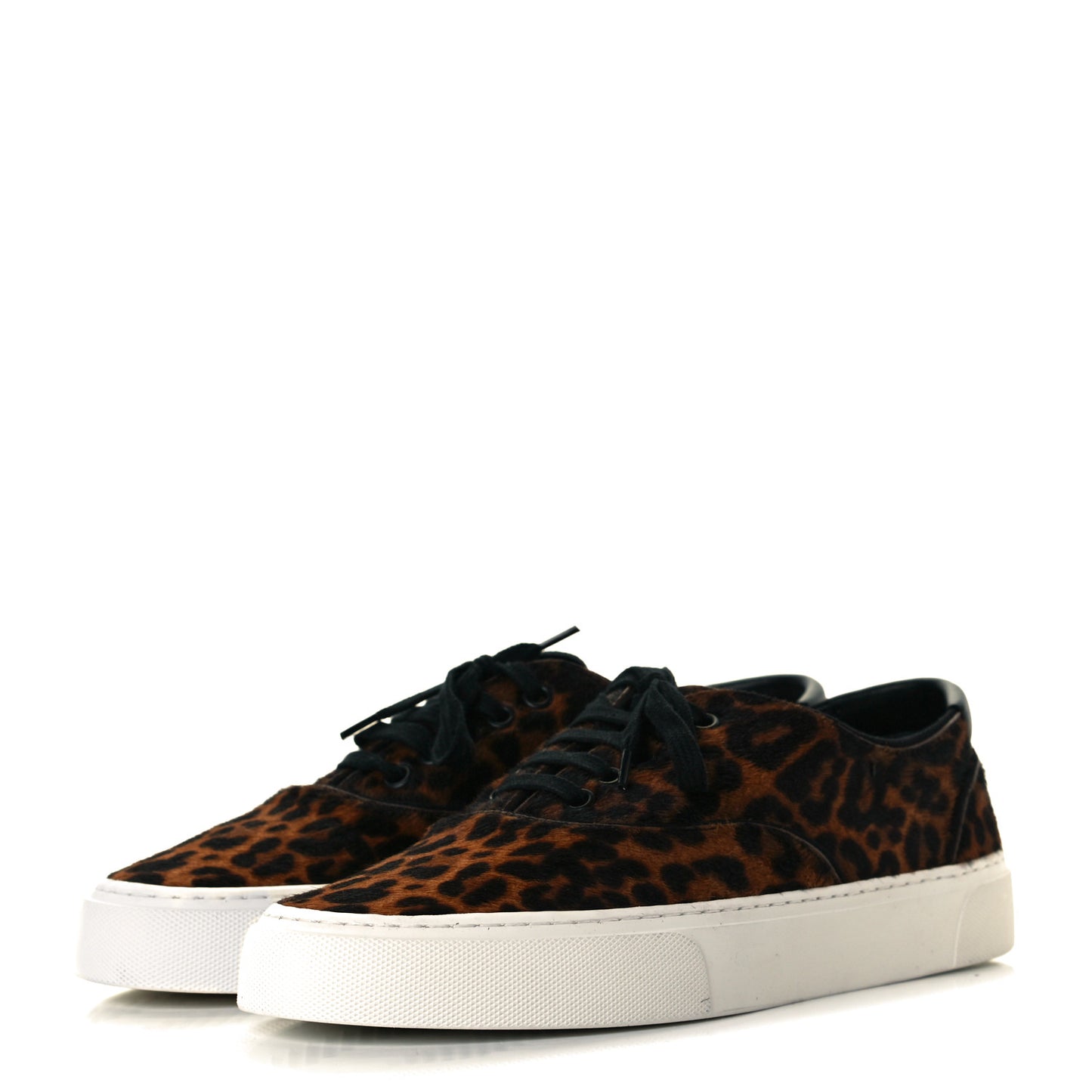 Pony Hair Venice Low Top Sneakers 39.5 Black
