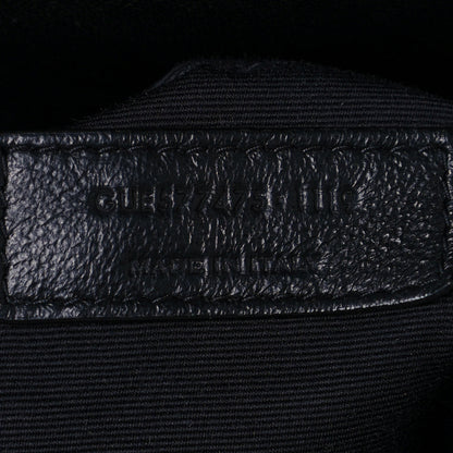 Saint Laurent Lambskin Quilted Medium Loulou Puffer Monogram Chain Satchel Black 7 of 13