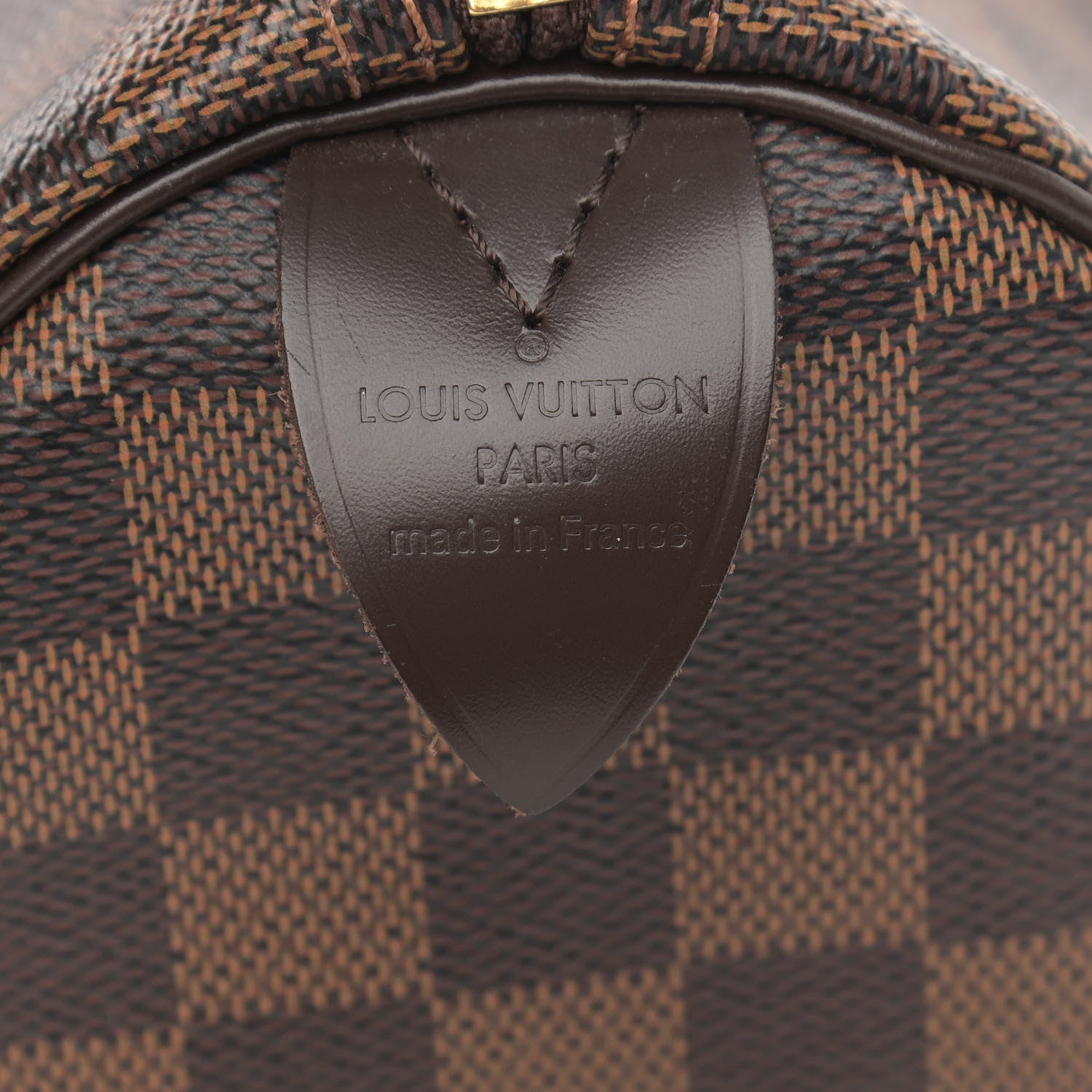 Louis Vuitton Damier Ebene Speedy 35 6 of 10