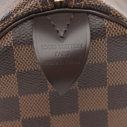 Louis Vuitton Damier Ebene Speedy 35 6 of 10