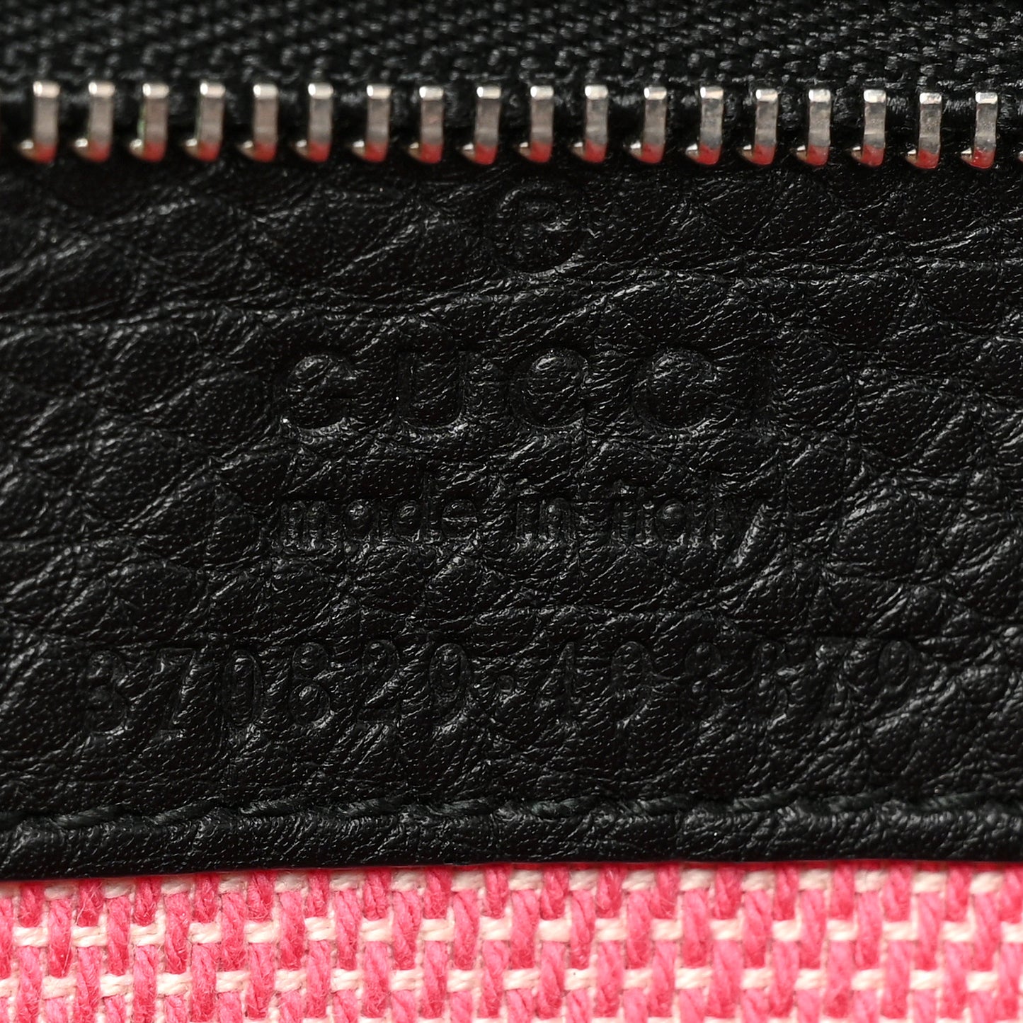 Calfskin Medium Bamboo Daily Shopper Black