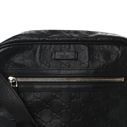 Gucci Guccissima Medium Messenger Black 8 of 10