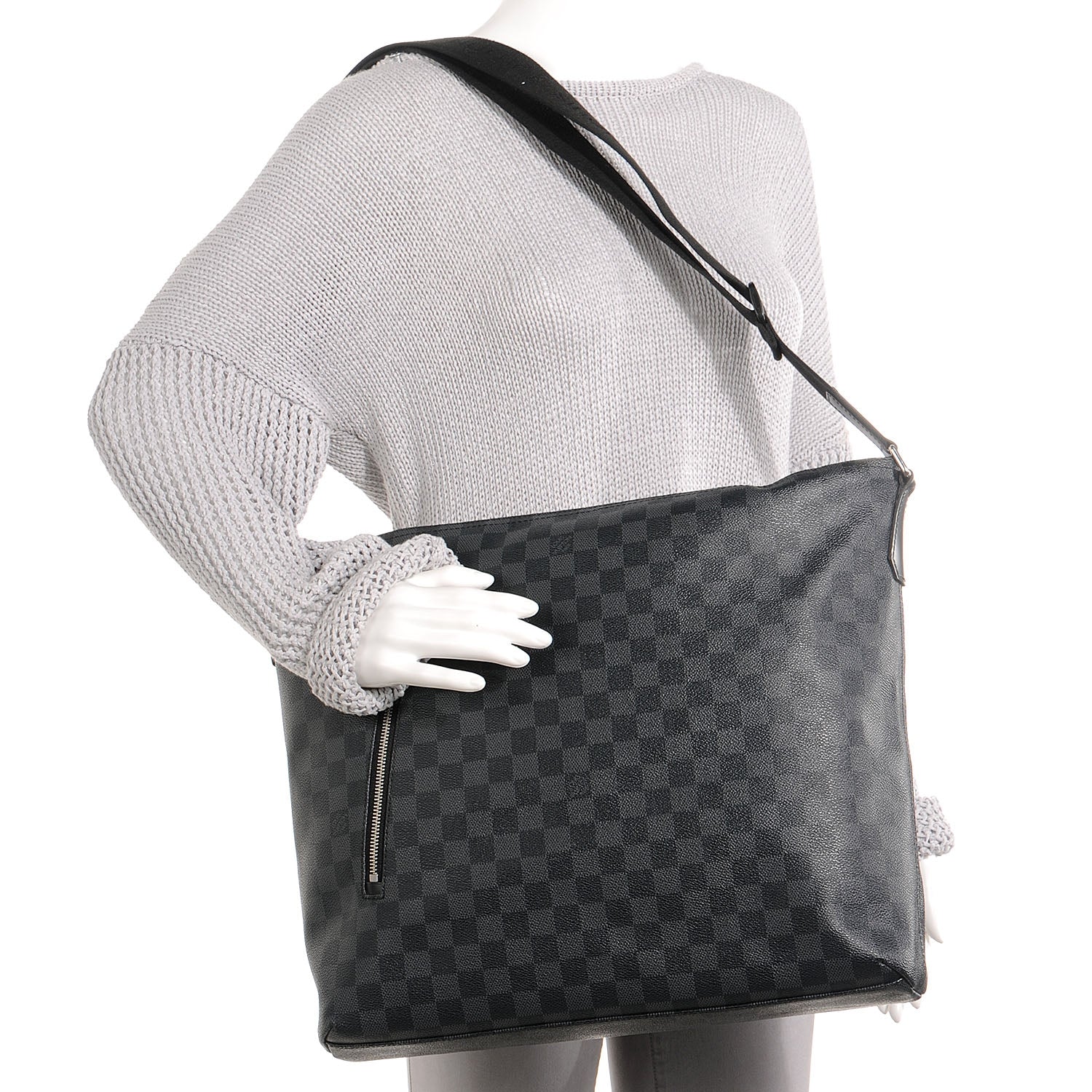 Louis Vuitton Damier Graphite Mick GM 2 of 3