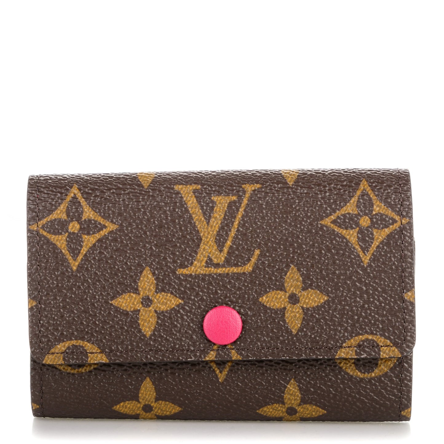 Monogram 6 Key Multicles Holder Fuchsia