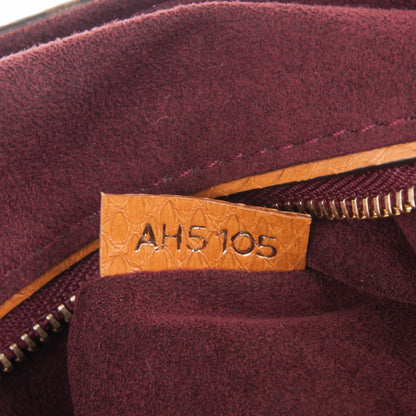 Louis Vuitton Monogram Python Ostrich Gaia Bordeaux 7 of 8