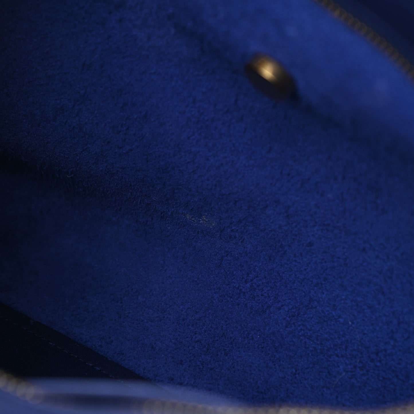 Calfskin Small Classic Y Cabas Navy