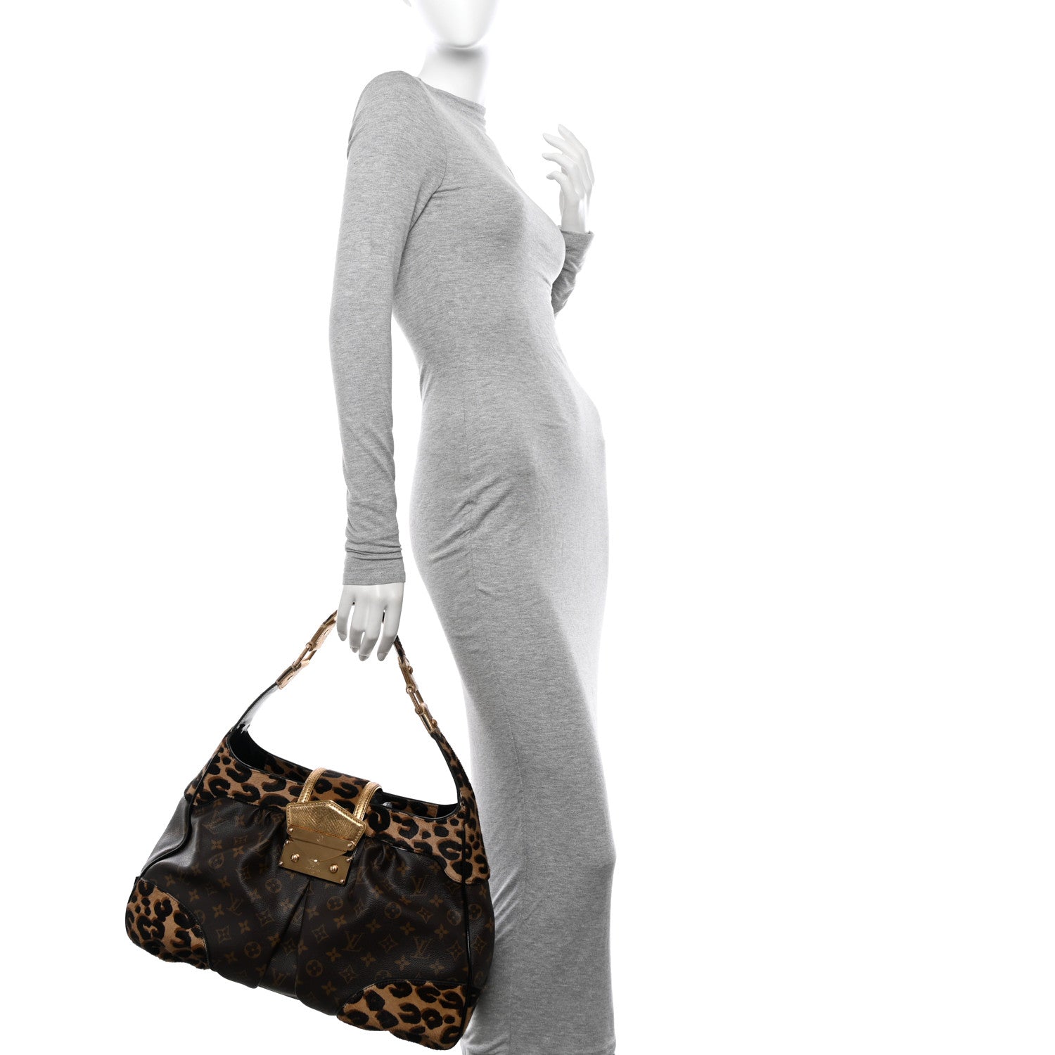 Louis Vuitton Monogram Leopard Polly 2 of 12
