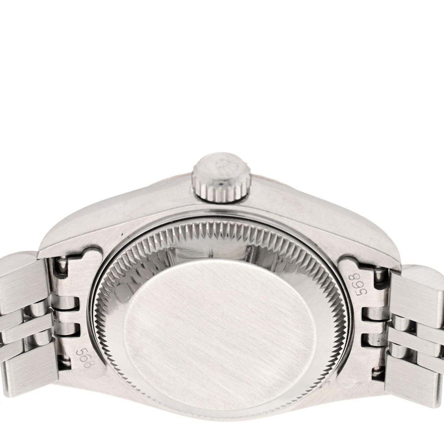 Stainless Steel 18K White Gold Diamond 26mm Oyster Perpetual Datejust Watch Silver 69174
