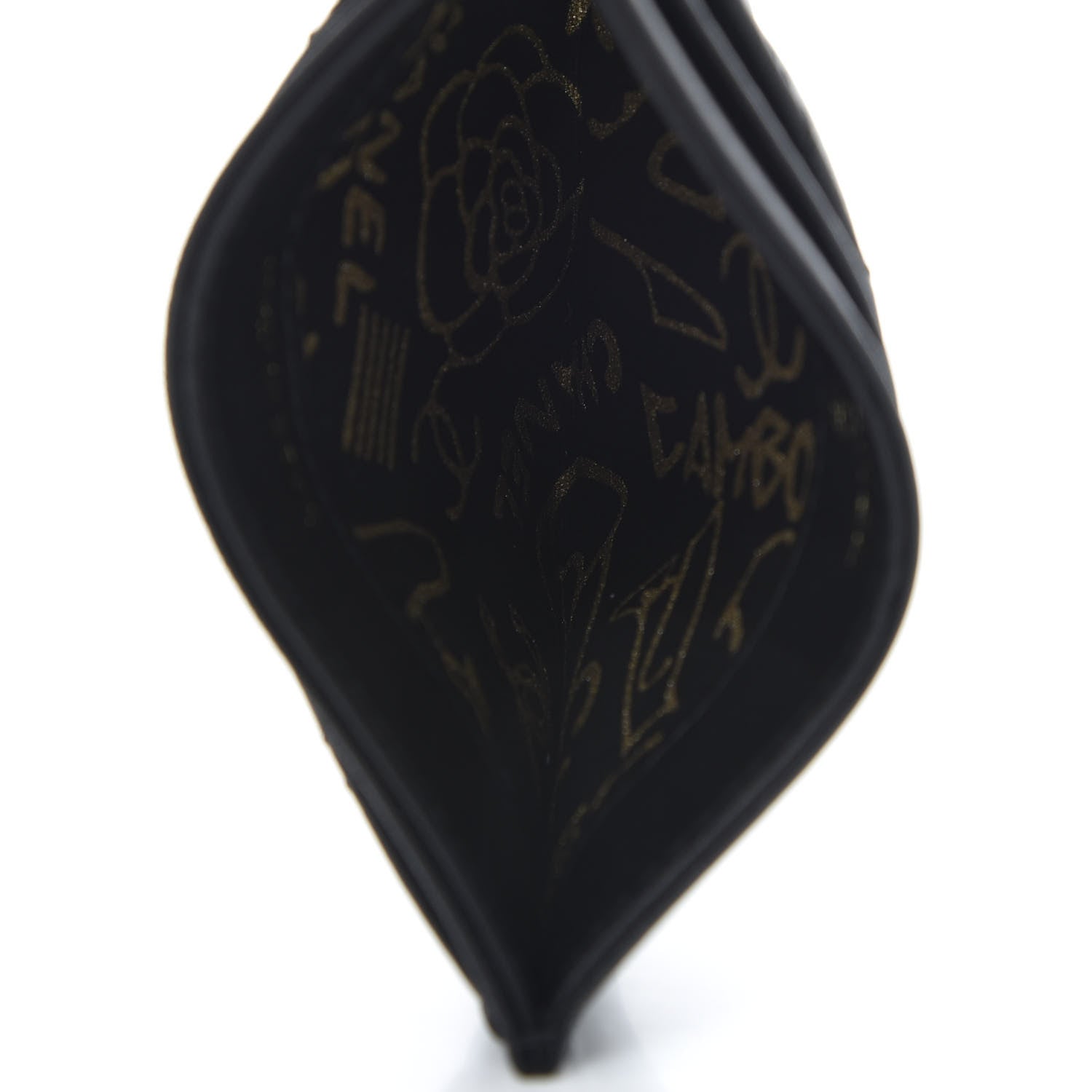 Chanel Lambskin Quilted Card Holder Black 5 of 7