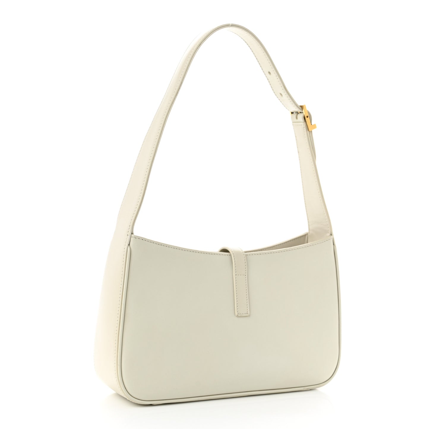 Smooth Calfskin Le 5 A 7 Hobo Blanc Vintage