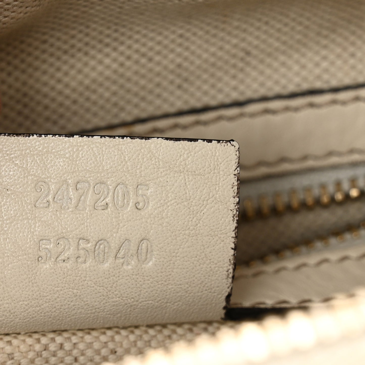 Calfskin Vintage Web Medium Boston White