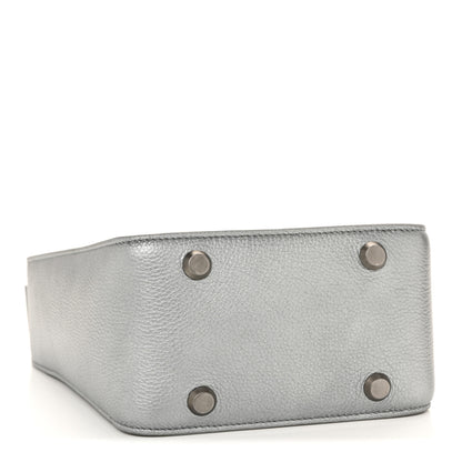 Balenciaga Metallic Calfskin XS Tool 2.0 North-South Tote Silver 5 of 14