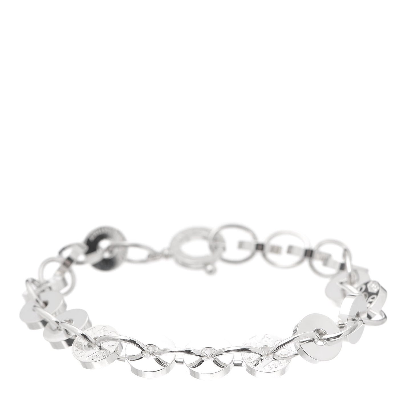 Sterling Silver 1837 Circle Bracelet