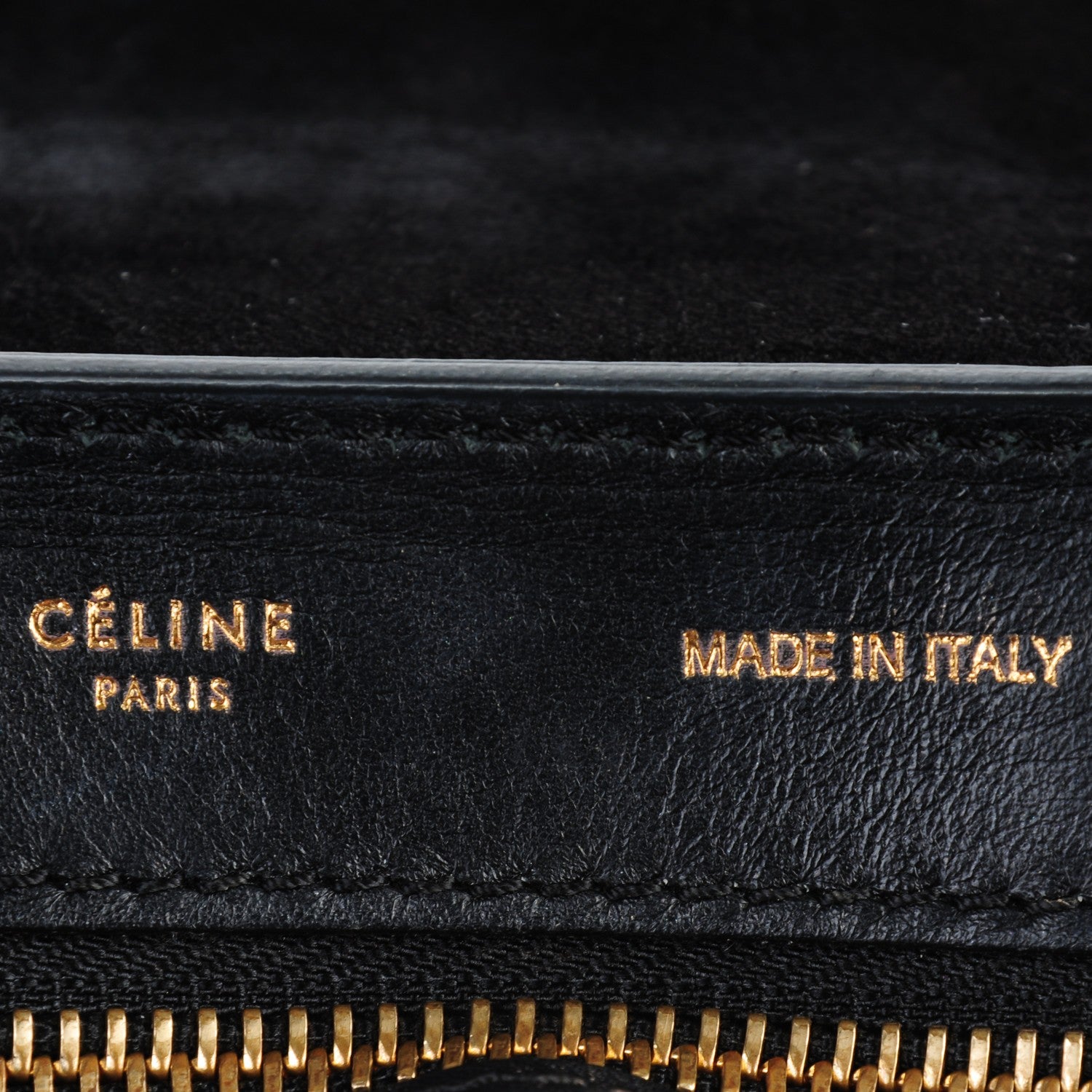 Celine Whipsnake Calfskin Medium Trapeze White Black 6 of 10