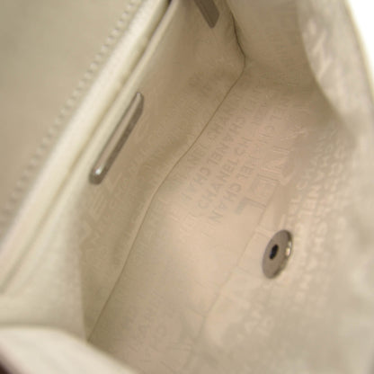 Chanel Lambskin Square Quilted Mini Flap Grey 9 of 9