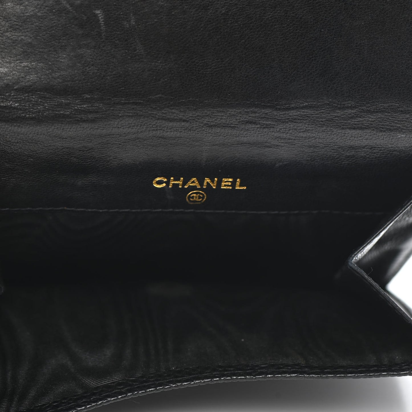 Caviar Timeless CC Flap Wallet Black