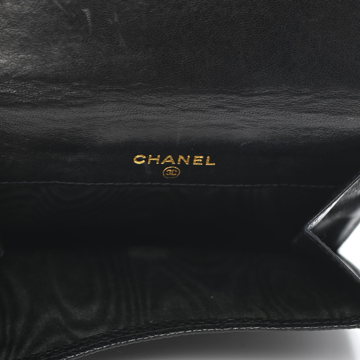 Chanel Caviar Timeless CC Flap Wallet Black 5 of 9
