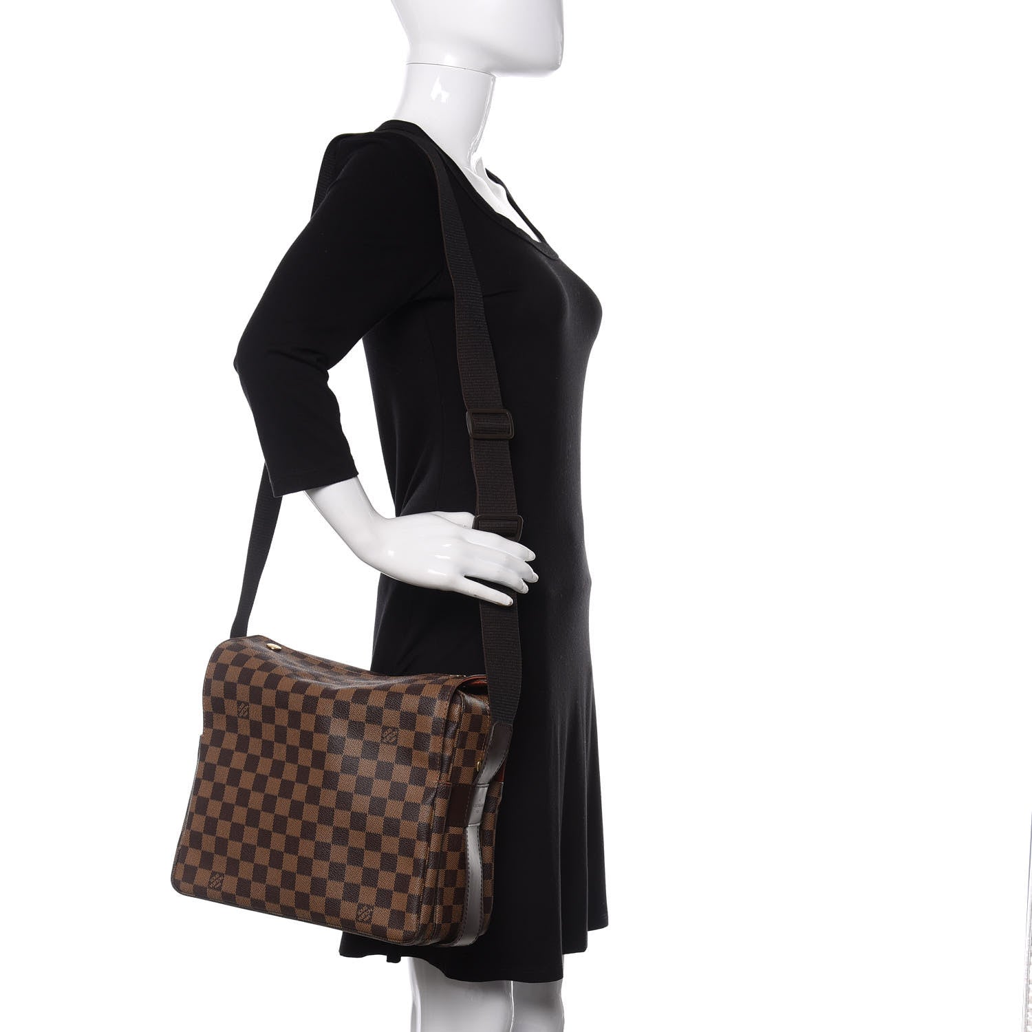 Louis Vuitton Damier Ebene Naviglio 2 of 10