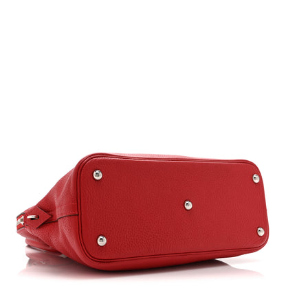 Hermes Taurillon Clemence Bolide 31 Rouge Garance 4 of 10