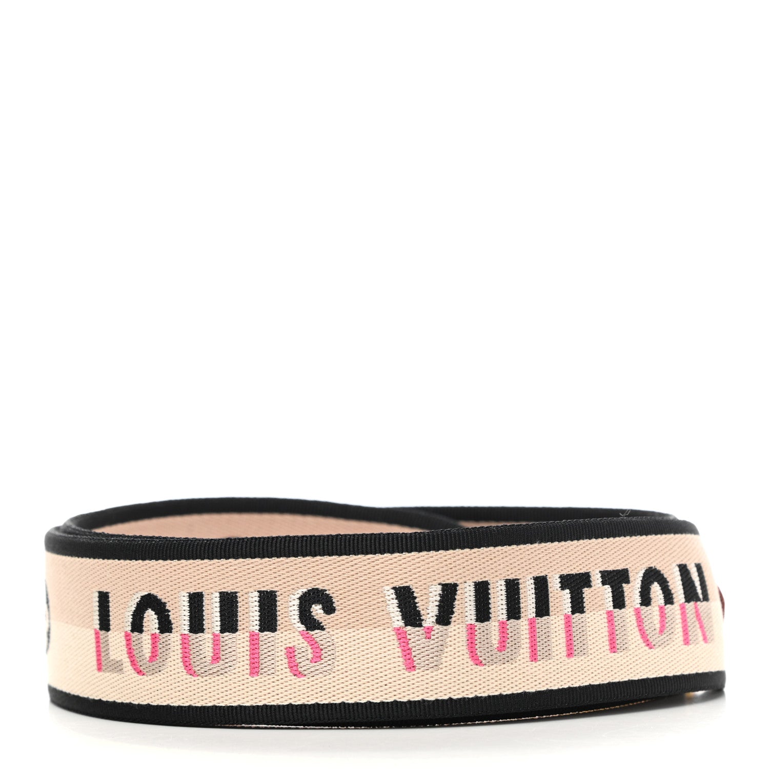 Louis Vuitton Jacquard Speedy Bandouliere 20 Shoulder Strap Black 2 of 3