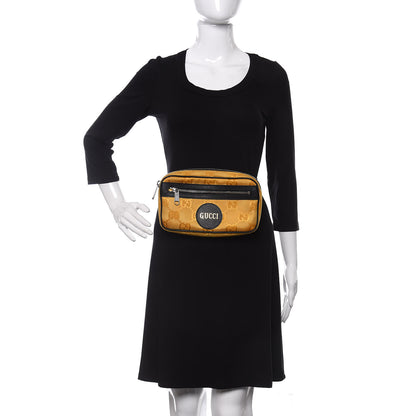 Gucci Econyl Nylon Monogram Off The Grid Belt Bag Crop Black 2 of 11