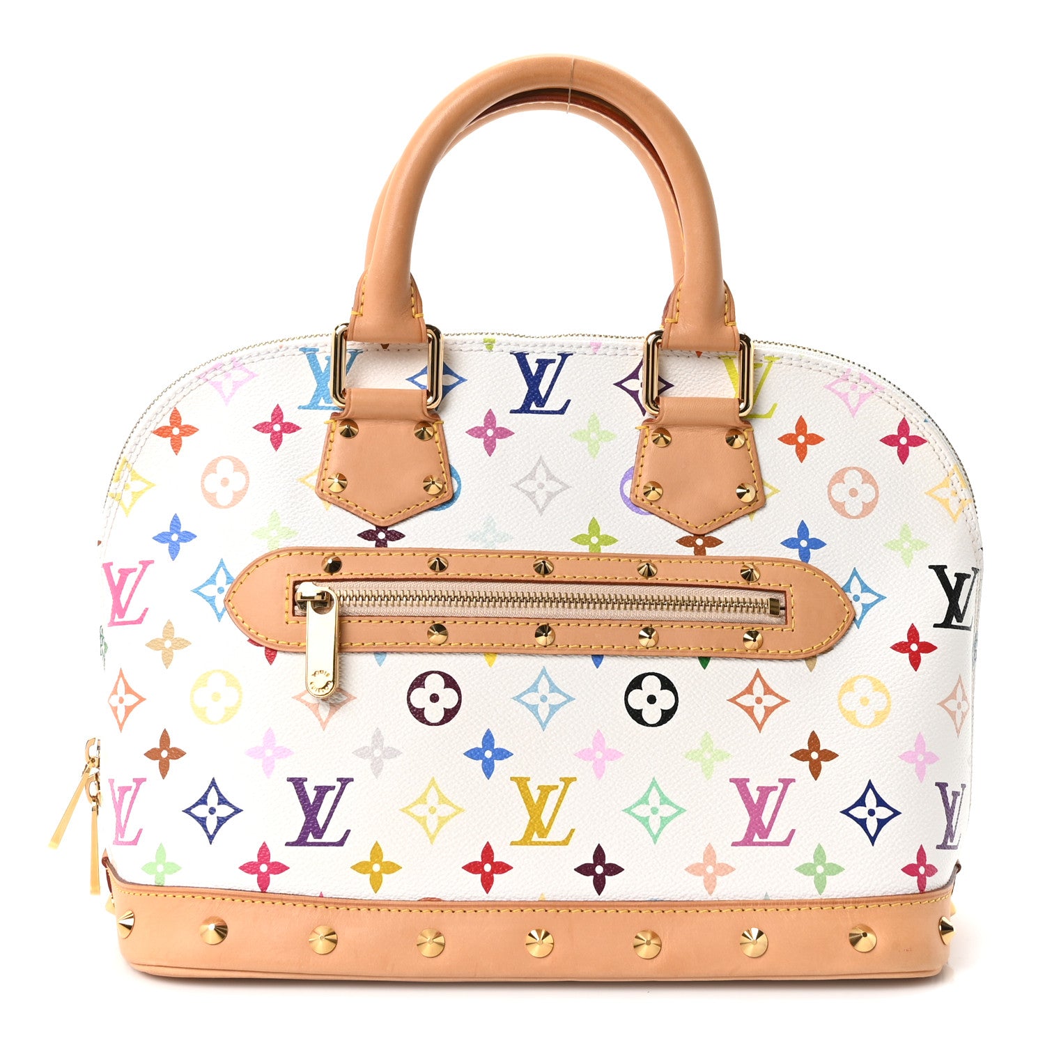Louis Vuitton Monogram Multicolor Alma White 1 of 9