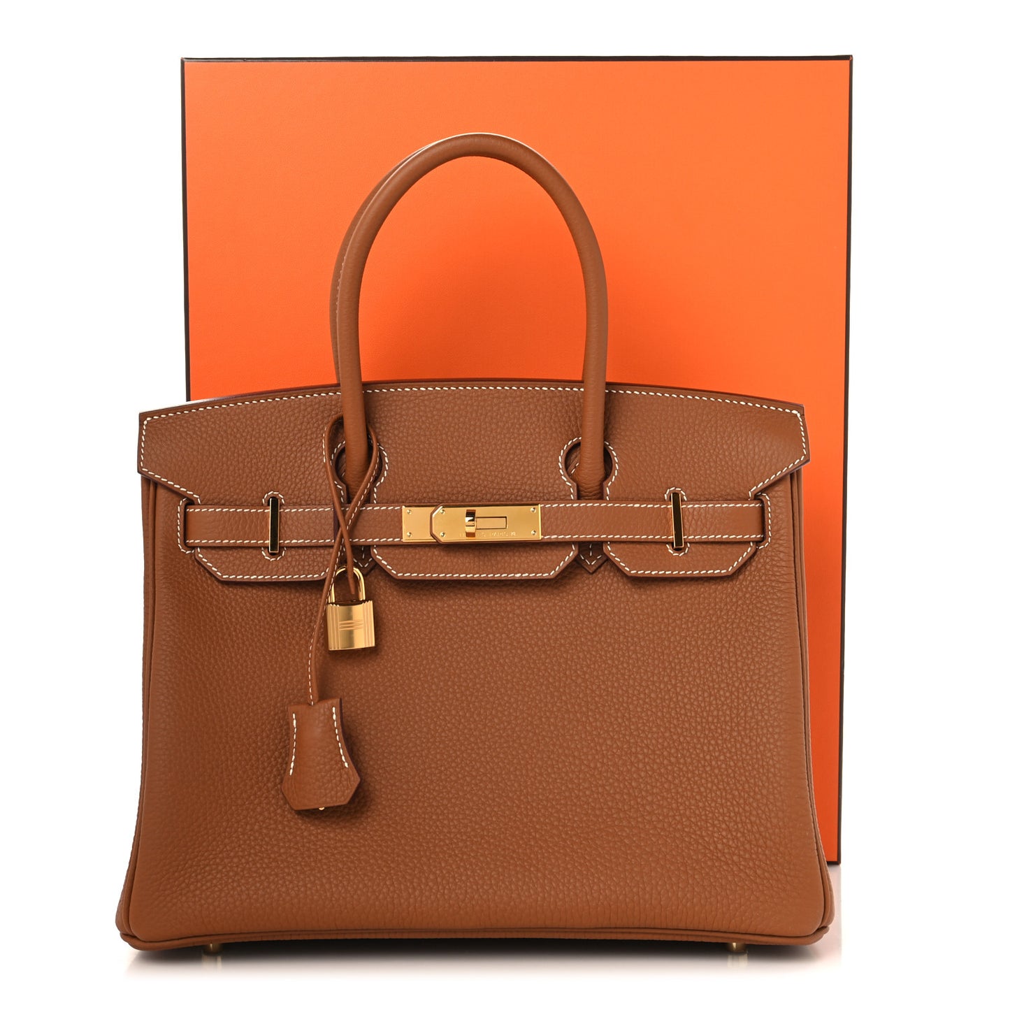 Togo Birkin 30 Gold