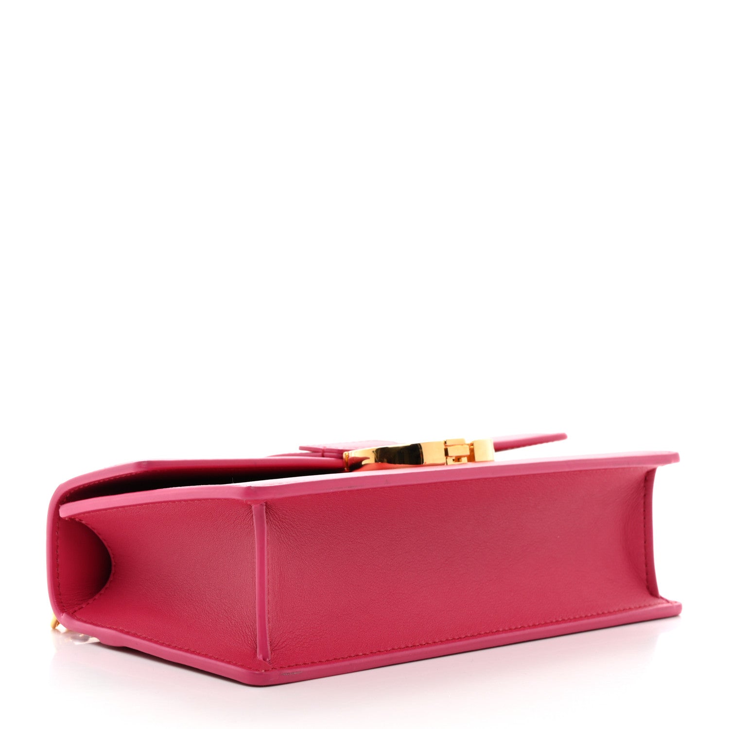 Christian Dior Grained Calfskin 30 Montaigne East West Chain Flap Bag Passion Pink 4 of 9