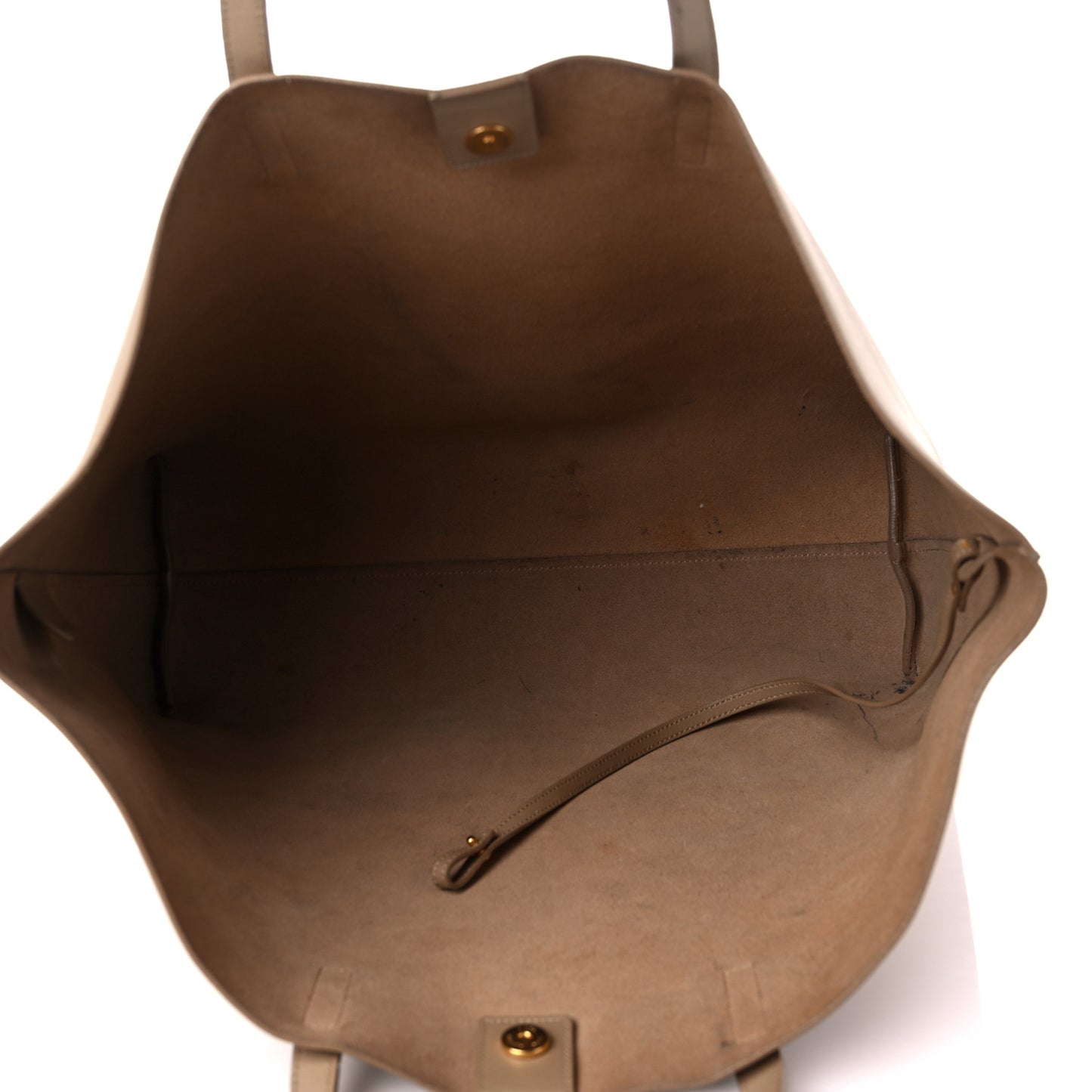 Calfskin Large Shopping Tote Beige