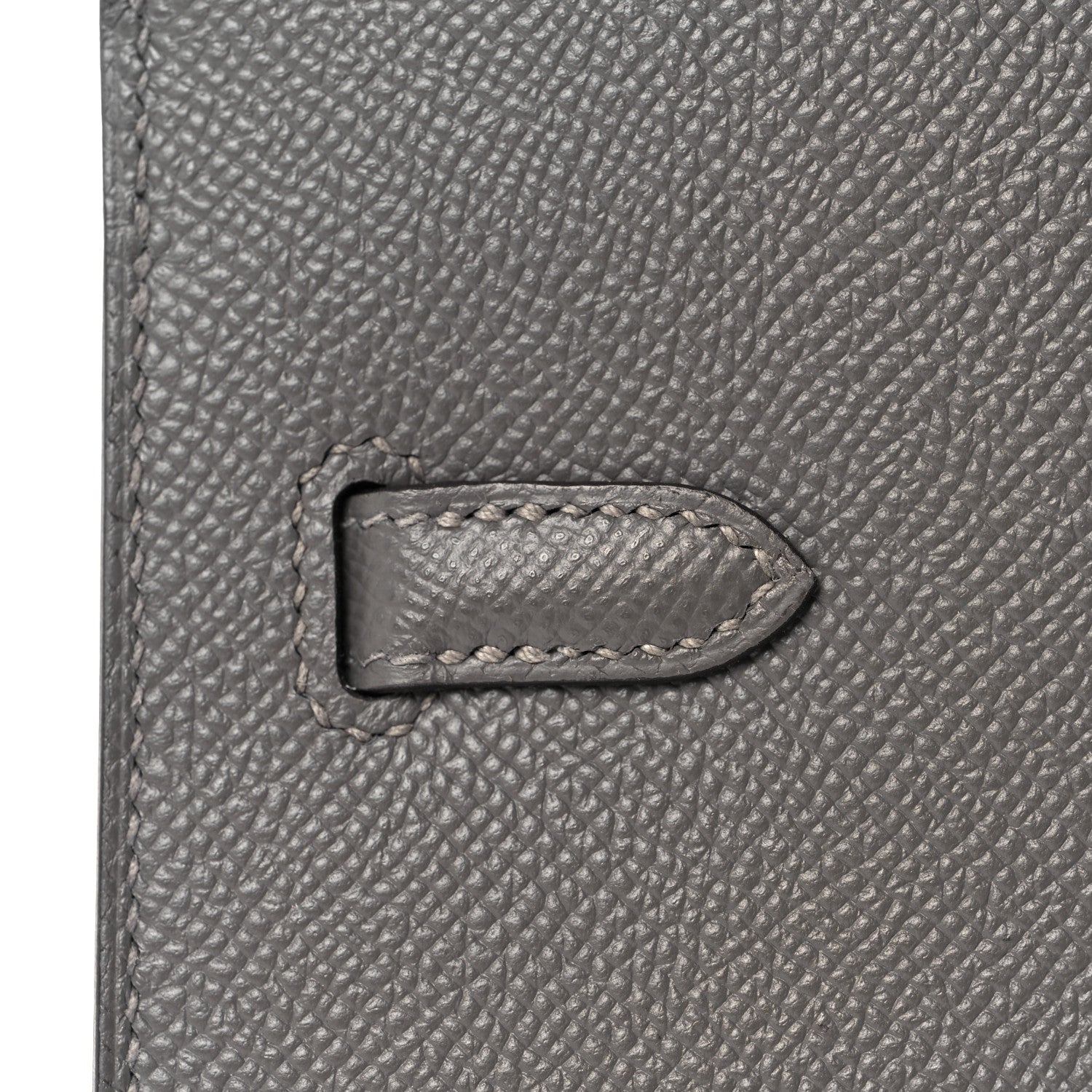 Hermes Epsom Birkin Sellier 25 Etain 14 of 35
