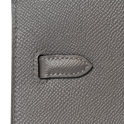 Hermes Epsom Birkin Sellier 25 Etain 14 of 35