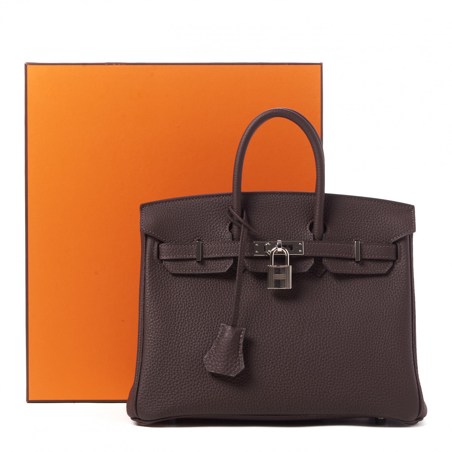 Hermes Togo Birkin 25 Chocolate 32 of 32