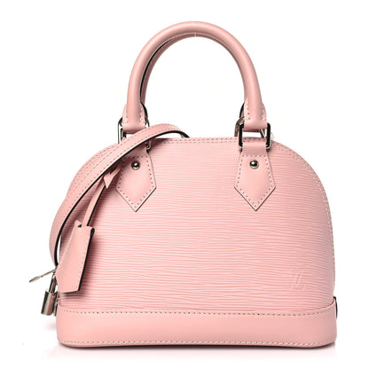 Louis Vuitton Epi Alma BB Rose Ballerine 1 of 9