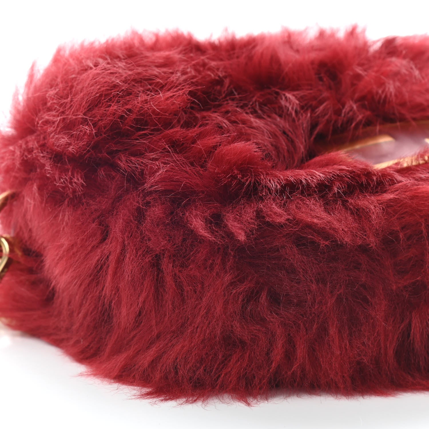 Fendi Vitello Dolce Mini Baguette Ribes 7 of 8