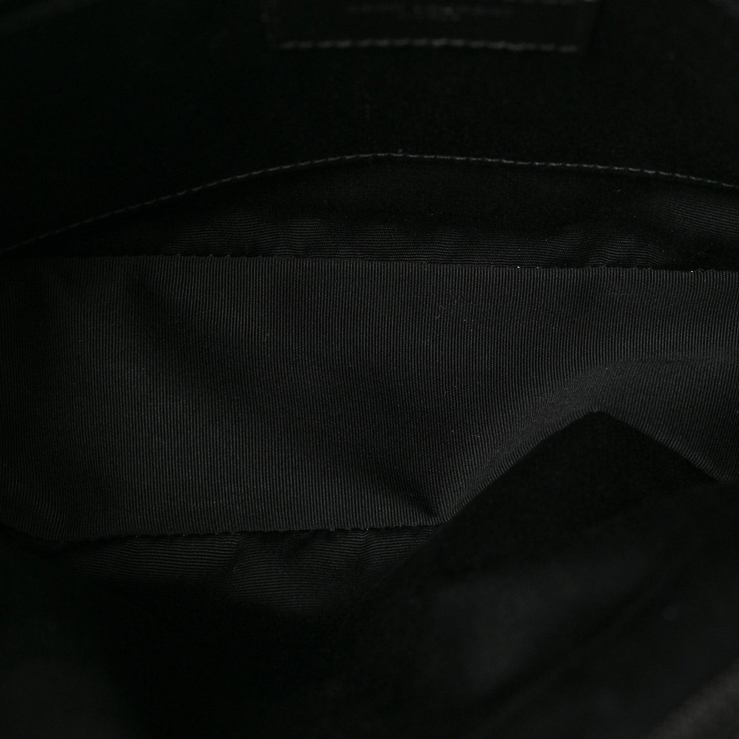 Patent Calfskin Matelasse Monogram Lou Camera Bag Black