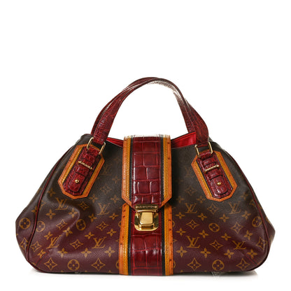 Louis Vuitton Monogram Mirage Griet Exotic Bordeaux 1 of 13