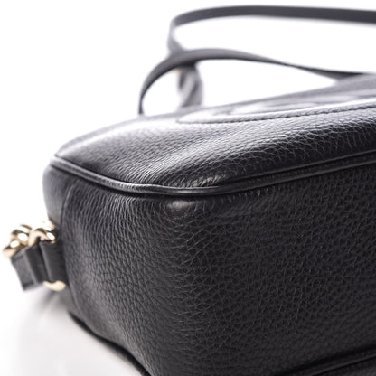 Gucci Pebbled Calfskin Small Soho Disco Bag Black 8 of 11