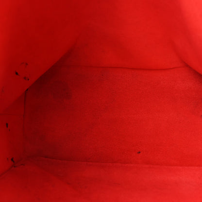 Louis Vuitton LV X YK Empreinte Infinity Dots Neverfull MM Rouge White 5 of 11