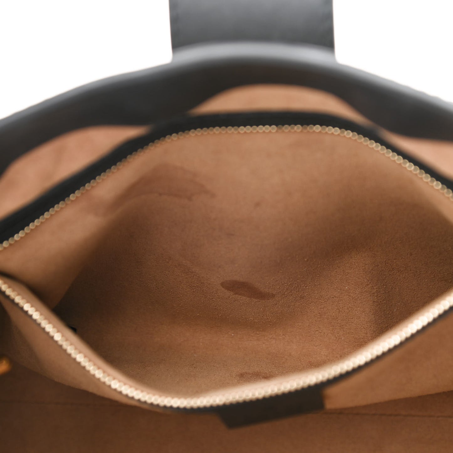 GG Supreme Monogram Medium Padlock Tote Black