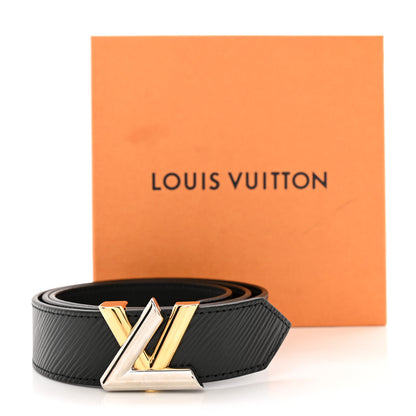 Louis Vuitton Epi 30mm LV Twist Belt 80/32 Black 12 of 12